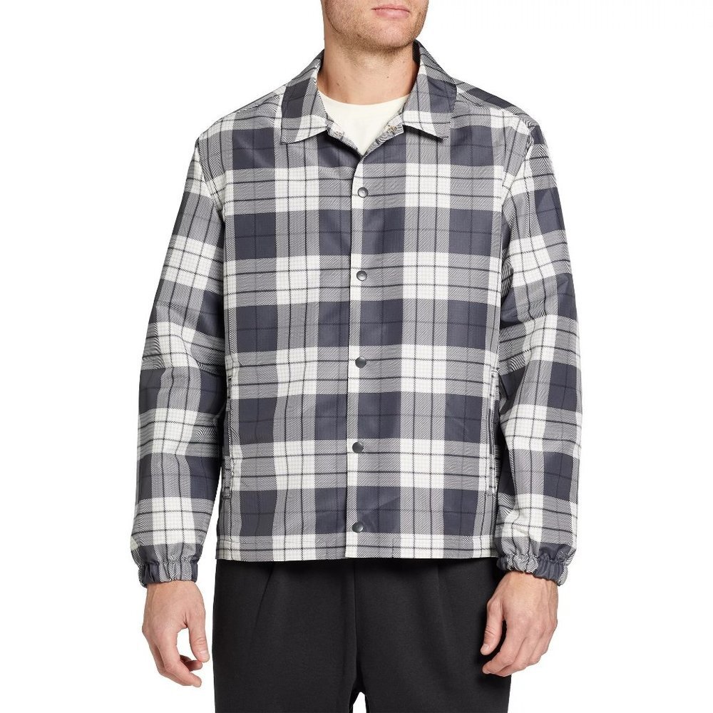 NWT DSG X TWITCH +‎ ALLISON Men's Coaches Jacket in Houndstooth Size Small